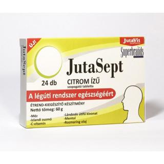 JutaVit JutaSept szopogató tabletta CITROM - 24 db