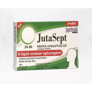 JutaVit JutaSept szopogató tabletta MENTOL-EUKALIPTUSZ - 24 db
