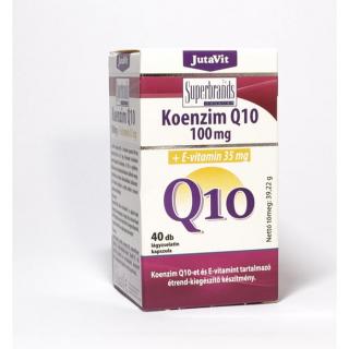 JutaVit Koenzim Q10 100mg + E-vitamin 35mg - 40 db