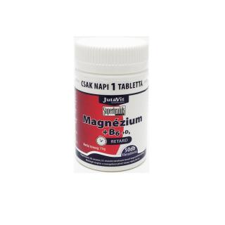 JutaVit Magnézium(250mg)+B6+D3 tabletta - 50 db retard
