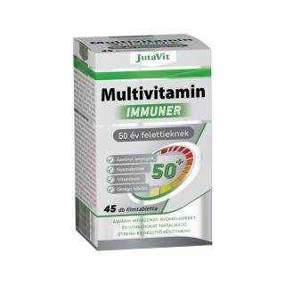 JutaVit Multivitamin felnőtteknek immuner 50+ - 45 db