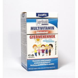 JutaVit Multivitamin Immuner gyermekeknek - 45 db