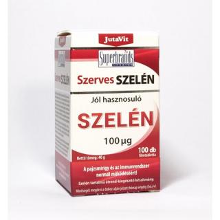 JutaVit Szerves Szelén 100µg - 100 db