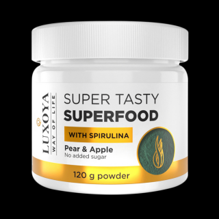 LUXOYA Super Tasty Superfood - Spirulina 120 g - Körte  Alma