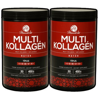 Mannavita Multi kollagén italpor natúr DUO 2X450 g