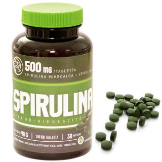 Mannavita SPIRULINA tabletta 500 mg étrend-kiegészítő, 180 db
