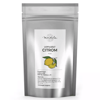 Mendula Liofilizált Citrom por - 70 g