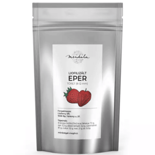 Mendula Liofilizált Eper kocka (8-12mm) - 1000 g