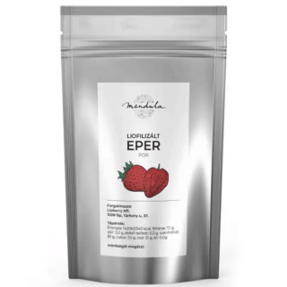 Mendula Liofilizált Eper por - 1000 g