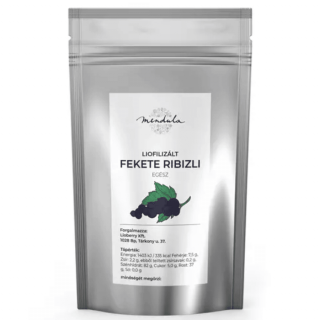 Mendula Liofilizált Fekete Ribizli egész - 1000 g