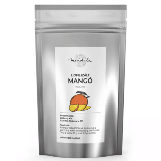 Mendula Liofilizált mangó kocka - 70 g
