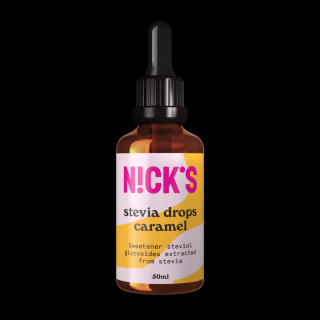 N!ck's karamellás stevia csepp 50 ml