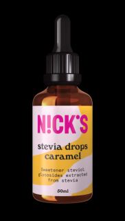 N!ck's karamellás stevia csepp 50 ml