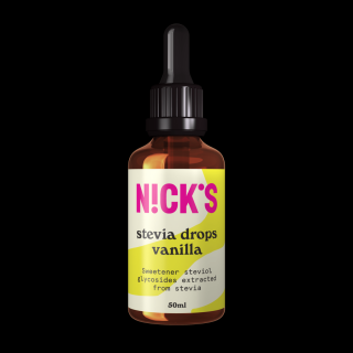 N!ck's vaníliás stevia csepp 50 ml