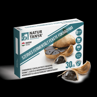 Natur Tanya® Fermentált Fekete Fokhagyma 800 mg