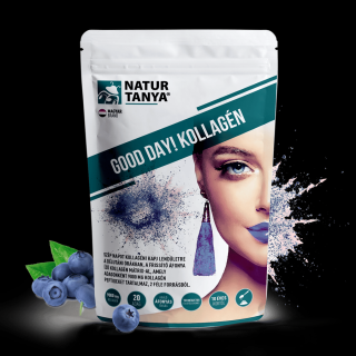 Natur Tanya® GOOD DAY! Kollagén por frissítő áfonya ízben 237 g