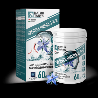 Natur Tanya® Szerves Omega 3-6-9 60 db