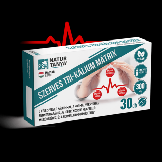 Natur Tanya® Szerves TRI-KÁLIUM MÁTRIX 30 db