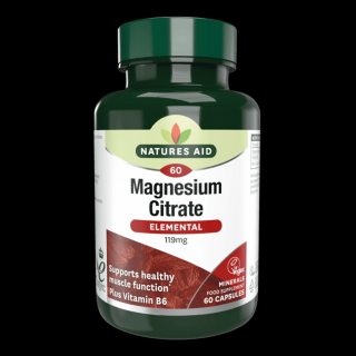 Natures Aid Magnézium citrát kapszula 60 db