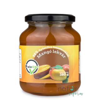 PaleOK Mangó lekvár 98%-os gyümölcstartalommal 380 g