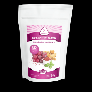 Pharmacoidea Mentalfitol vörös szőlőmag komplex B12 vitaminnal őrlemény 150 g