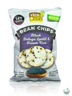 Rice UP! proteines barna rizs chips fekete beluga lencsével 60 g
