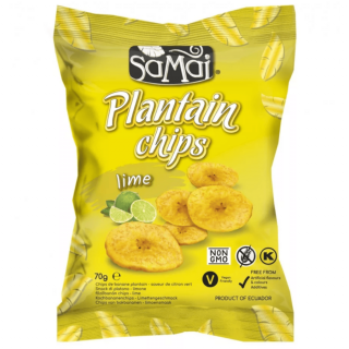 Samai Plantain chips lime 70 g