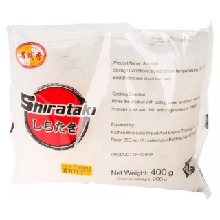 Shirataki Szénhidrátmentes szélesmetélt konjac tészta 400 g