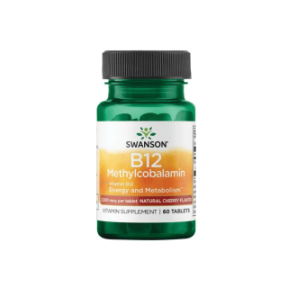 Swanson B12 Methylcobalamin 2500mcg 60 rágótabletta
