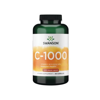Swanson C-Vitamin csipkebogyóval 1000mg - 90db