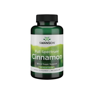 Swanson Cinnamon (Fahéj) 375mg - 180 db