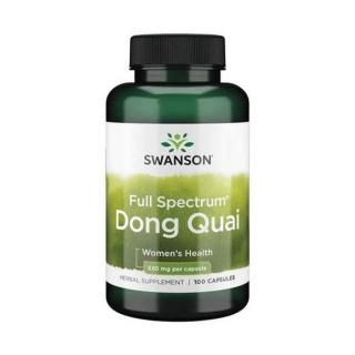 Swanson DONG QUAI (Kínai angyalgyökér) 530 mg - 100 db