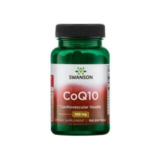 Swanson Q10 koenzim 100 mg - 100 db lágykapszula