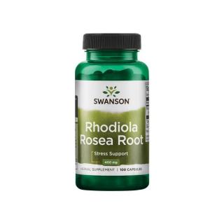 Swanson RHODIOLA ROSEA (Aranygyökér) 400mg 100 db