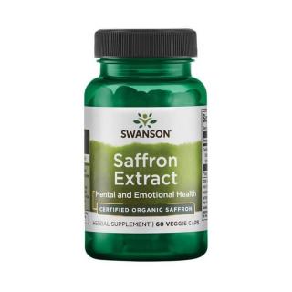 Swanson SAFFRON (Sáfrány kivonat) 30 mg - 60 db növényi kapszula