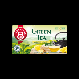TEEKANNE Citrom ízesítésű zöld tea gyömbérrel