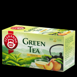 TEEKANNE Őszibarack ízesítésű zöld tea