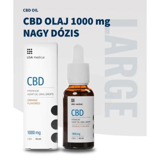 USA medical CBD Olaj 1000 mg - 30 ml
