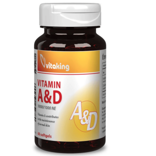 Vitaking AD Vitamin 10000NE/1000NE - 60 db