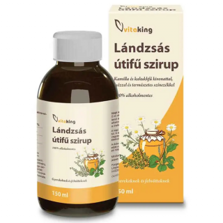 Vitaking Alkoholmentes Lándzsás útifű szirup 150ml