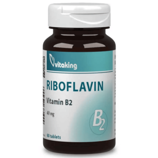 Vitaking B2 - Riboflavin 40mg - 60 db