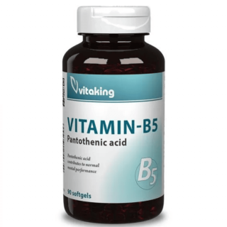 Vitaking B5 - Pantoténsav 200mg - 90 db