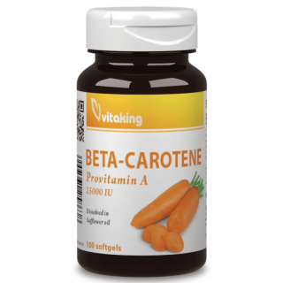 Vitaking Bétacarotene 15mg - 100 db