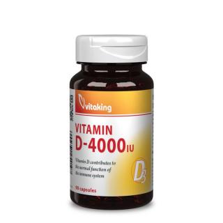 Vitaking D3-Vitamin 4000NE – 90 db