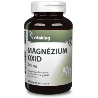 Vitaking Magnézium oxid 200mg - 250 db