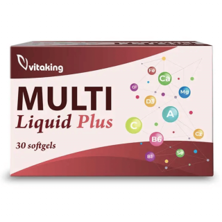 Vitaking Multi Liquid Plusz multivitamin - 30 db