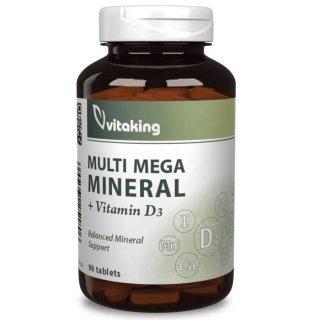 Vitaking Multi mega mineral - 90 db