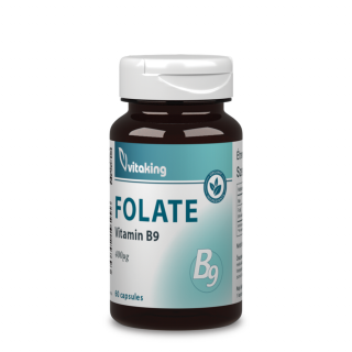Vitaking Szerves Folát 400 µg (B9-vitamin) - 60 db