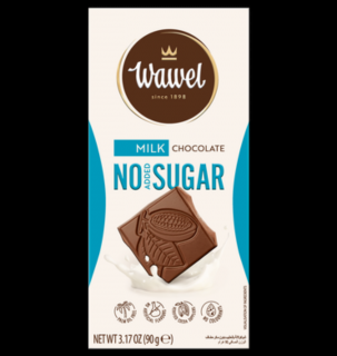 Wawel Tejcsokoládé hozzáadott cukor nélkül, édesítőszerrel 90 g