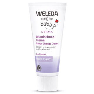 WELEDA Bio Fehér Mályvás natúr popsikrém érzékeny, ekcémás bőrre 50 ml